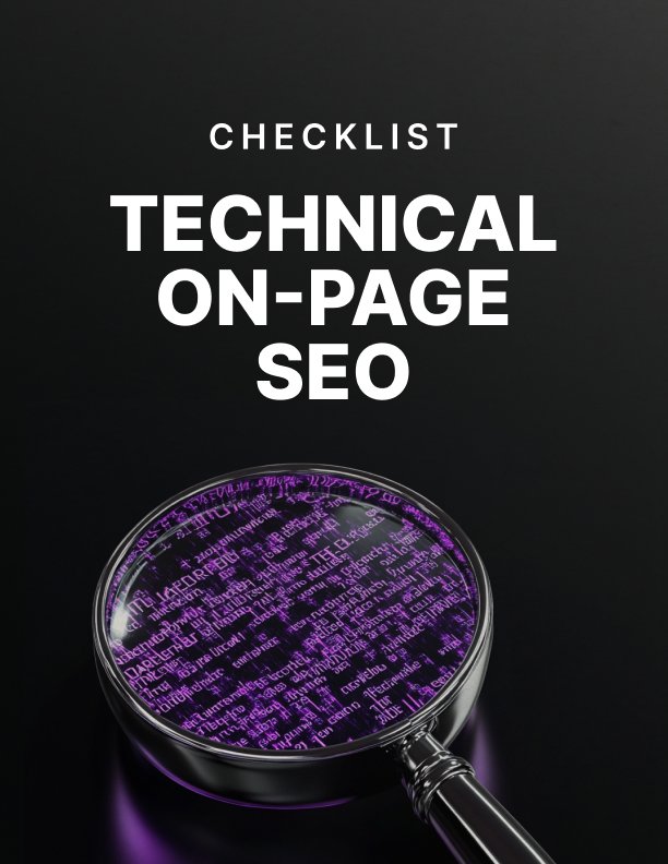 Technical On Page SEO Checklist